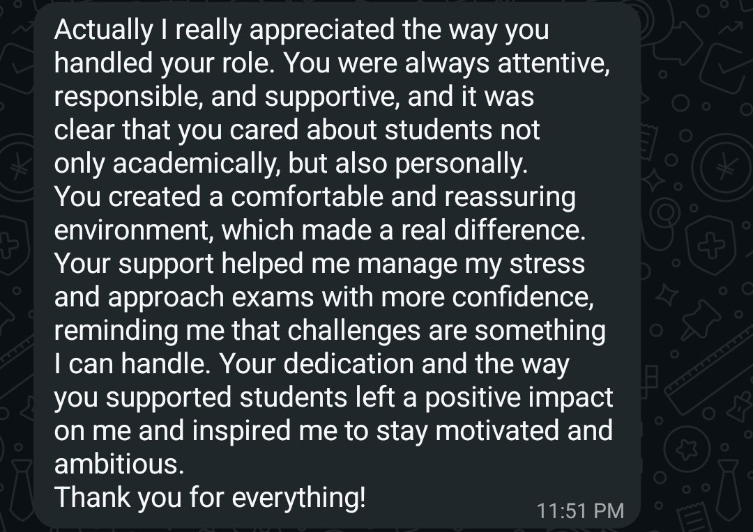 WhatsApp Testimonial Lana Noureddine